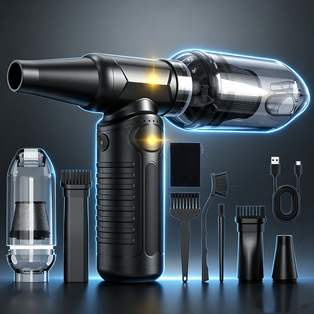 SAMPLEDECANT™ High-Power Cordless Air Blower