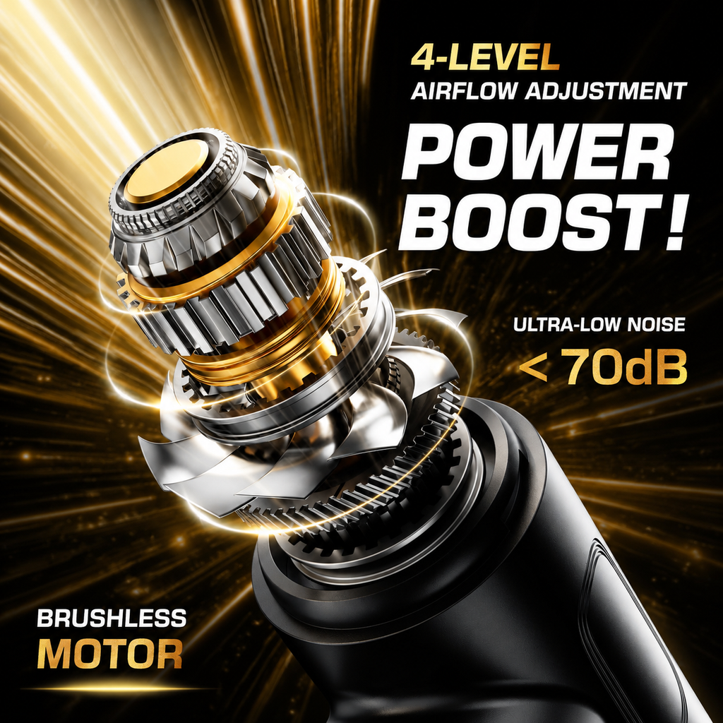 SAMPLEDECANT™ High-Power Cordless Air Blower