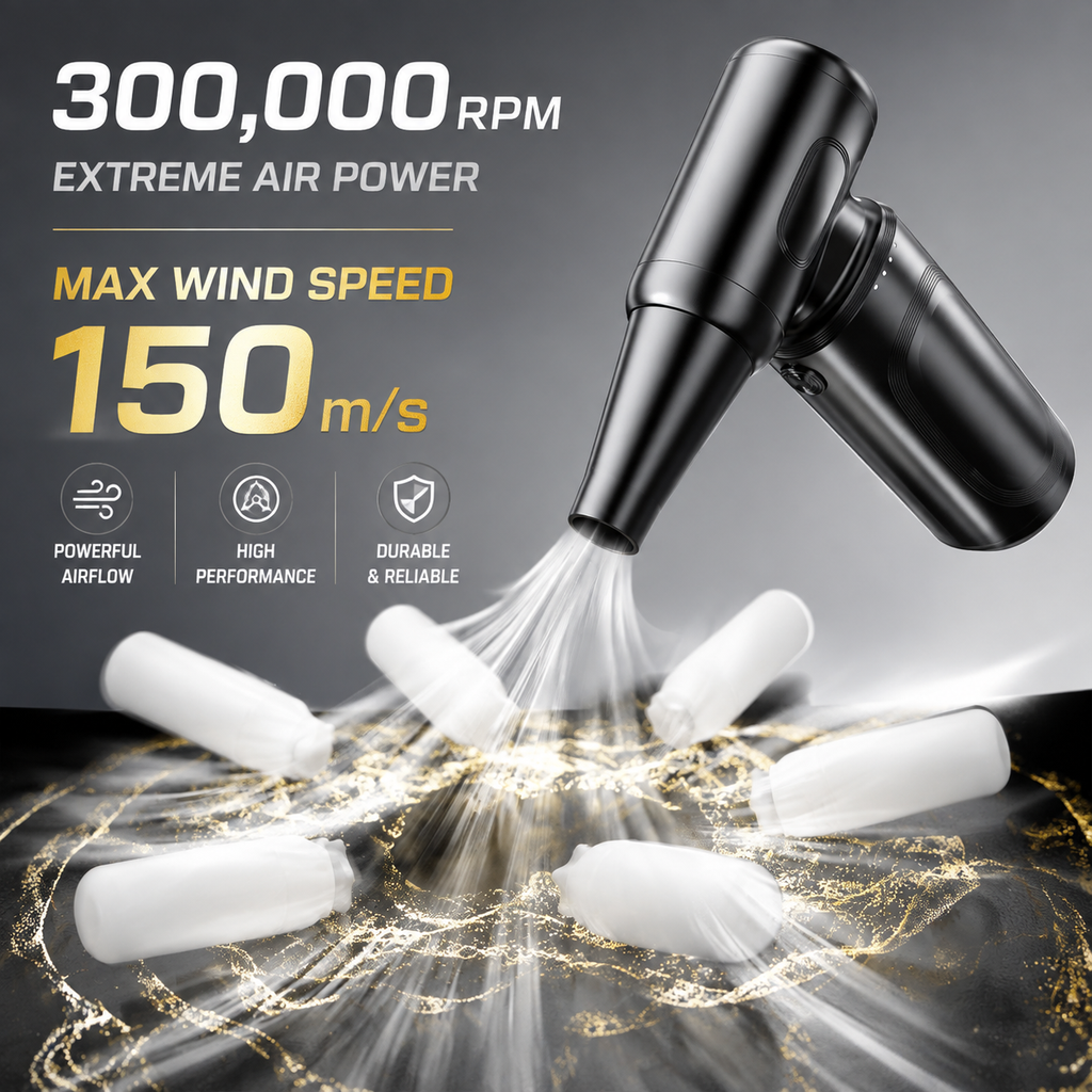 SAMPLEDECANT™ High-Power Cordless Air Blower