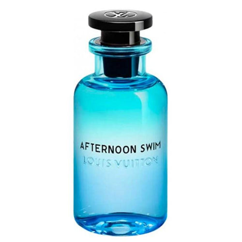 Louis Vuitton Afternoon Swim unisex decant fragrance sample bottle in blue glass