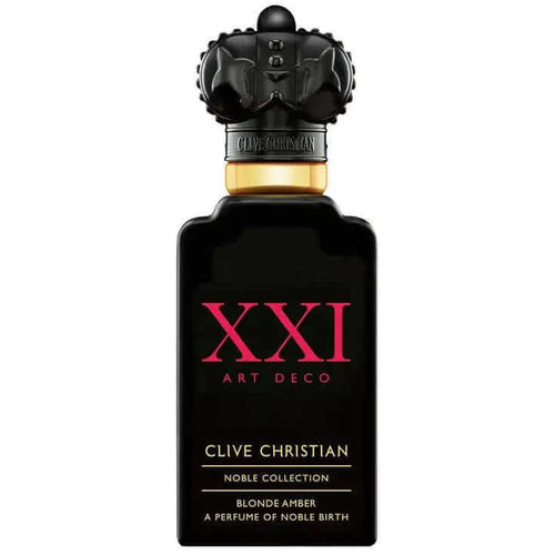 Blonde Amber Clive Christian fragrance bottle for women and men.