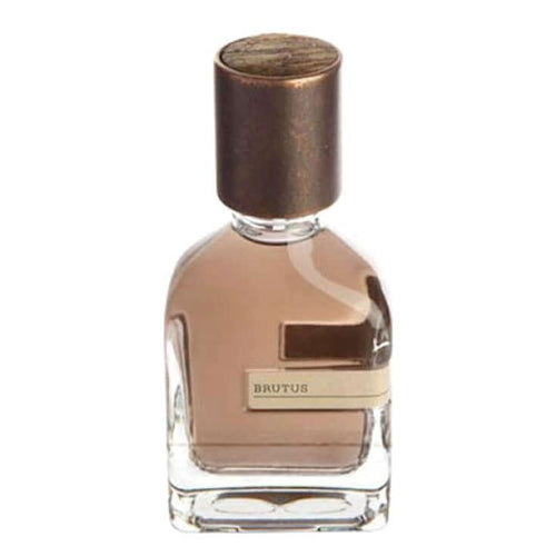 Brutus Orto Parisi fragrance sample bottle for women and men on a white background.