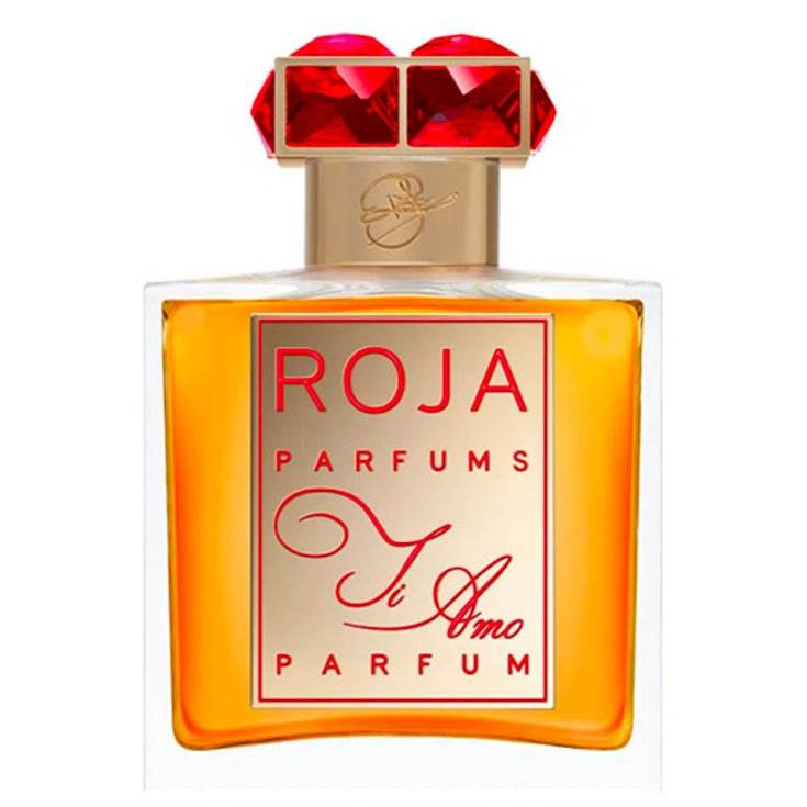 Roja Dove Ti Amo unisex oriental floral parfum sample bottle with red jewel cap