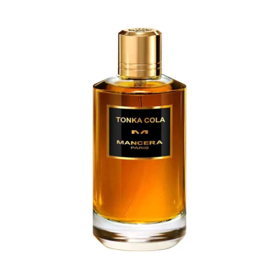 Tonka Cola Mancera unisex amber spicy fragrance bottle with gold cap