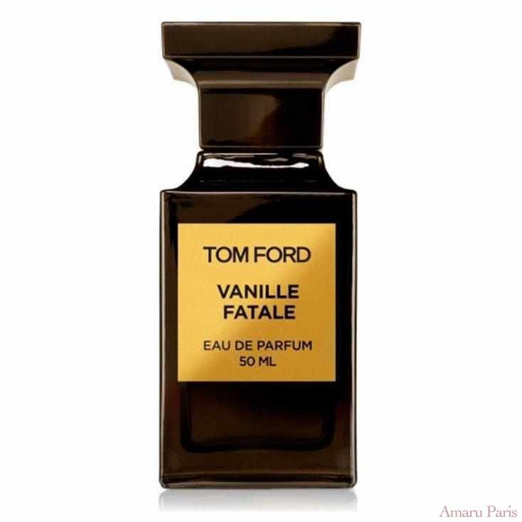 Tom Ford Vanille Fatale unisex parfum sample bottle 50ml with oriental vanilla fragrance notes