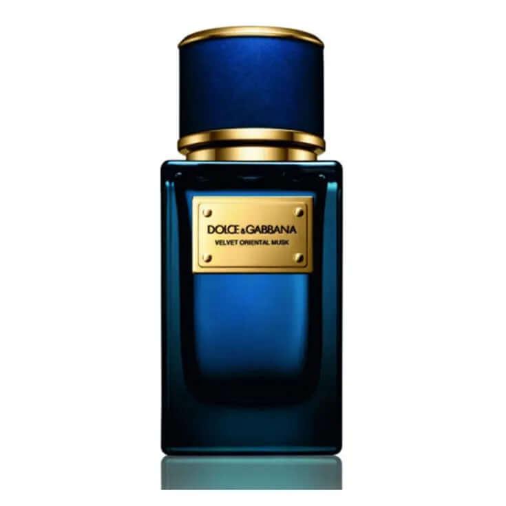 Dolce&Gabbana Velvet Oriental Musk unisex fragrance bottle with gold accents